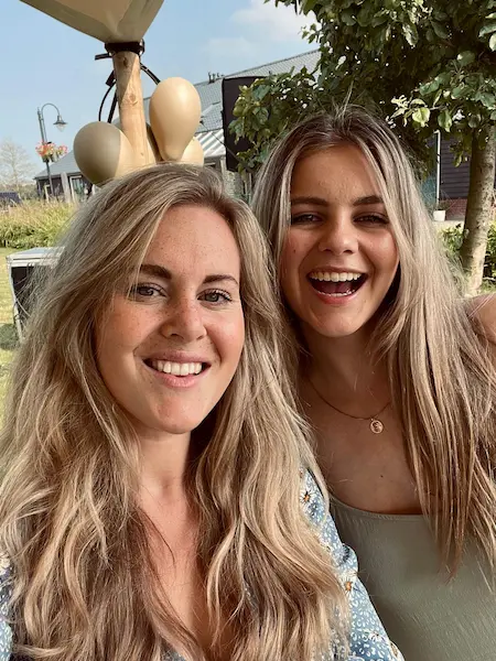 Sem & Hannah samen op de foto